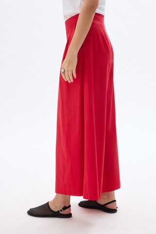 Pantalón ancho - Rojo