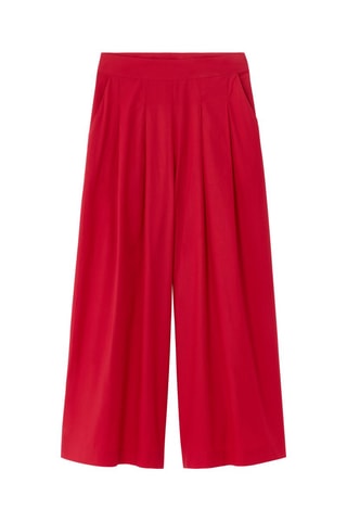 Pantalón ancho - Rojo