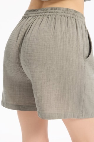 Short recto - Gris