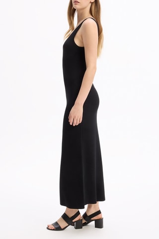 Vestido largo - Negro