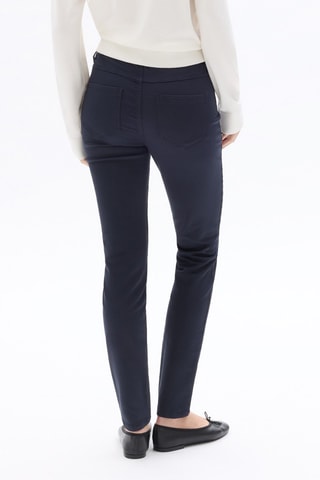 Pantalón slim fit - Azul marino