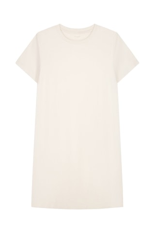 Vestido trapecio - Crudo