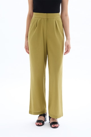 Pantalón ancho - Verde