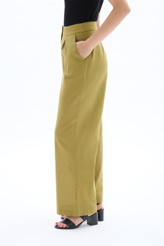 Pantalón ancho - Verde