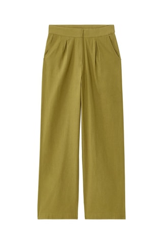 Pantalón ancho - Verde
