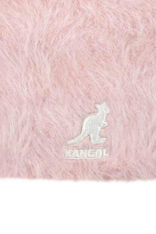 Bonnet en angora - Rose