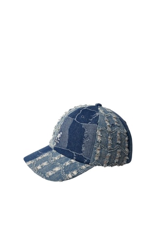 Casquette en jean - Bleu
