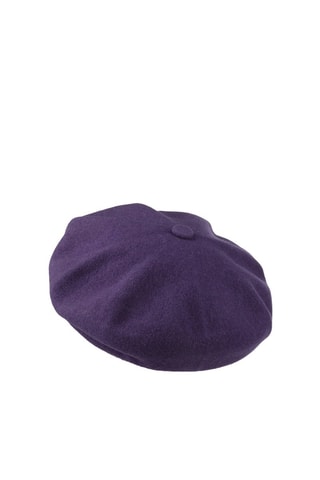 Béret en laine - Violet