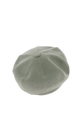 Béret de marche en laine - Gris clair