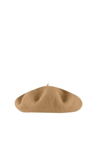 Béret de marche en laine - Beige