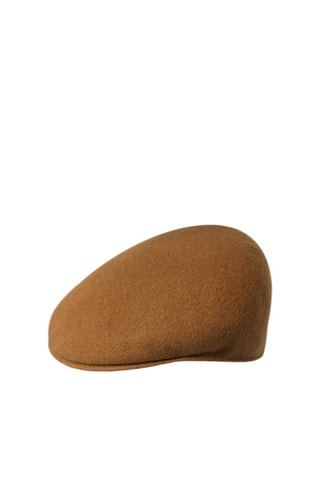 Béret en laine - Camel