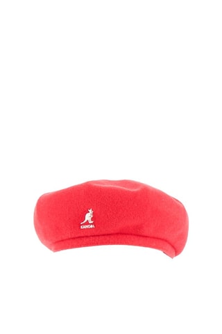 Béret de marche en laine - Rouge