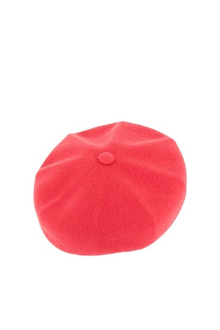 Béret de marche en laine - Rouge