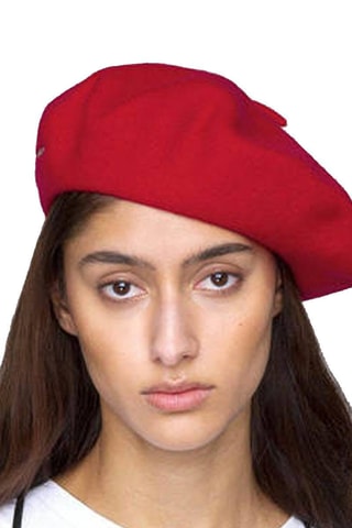 Béret en laine - Rouge