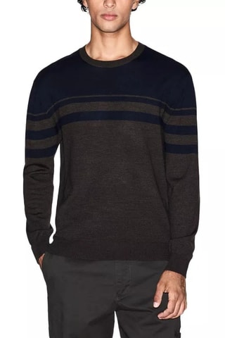 Pull en laine vierge - Marron