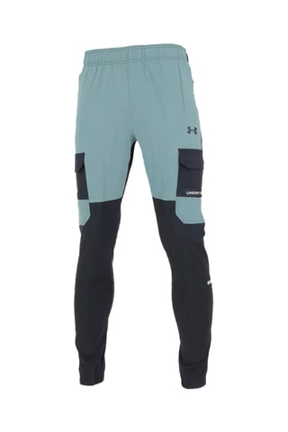 Pantalón de entrenamiento - Negro y celeste