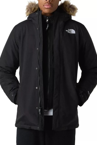 Parka à capuche - Noir