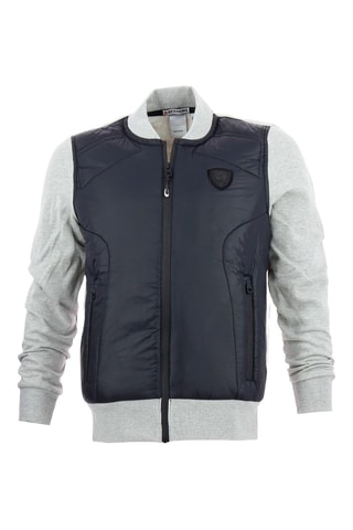 Veste - Bleu marine et gris clair chiné