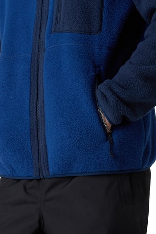 Veste polaire - Bleu et blanc