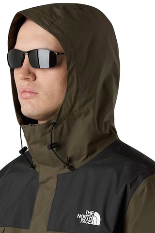 Veste à capuche - Kaki et noir