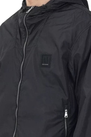 Bomber à capuche - Noir