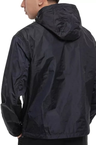 Bomber à capuche - Bleu nuit