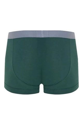 3 boxers - Bleu marine et vert émeraude