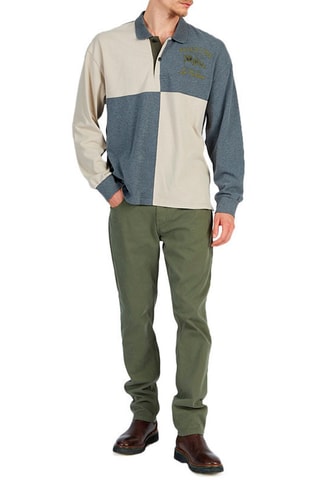 Polo Gris et beige