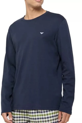 Pyjama - Bleu marine et vert foncé