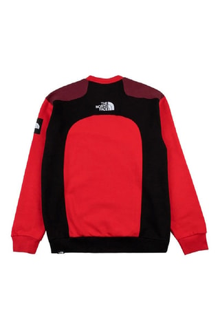 Sweat BB Cut & Sew Crew - Rouge et noir