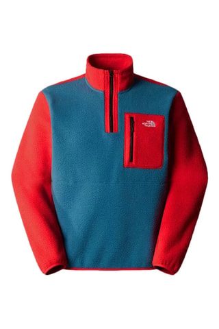 Sweat polaire - Rouge et bleu