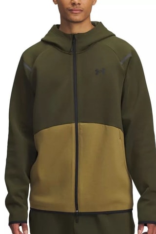 Sweat polaire à capuche - Vert