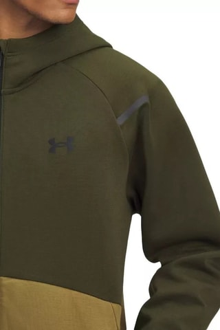 Sweat polaire à capuche - Vert