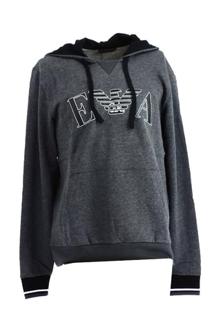 Sweat à capuche - Gris chiné