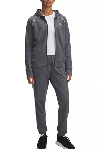 Veste à capuche et pantalon - Gris foncé et blanc