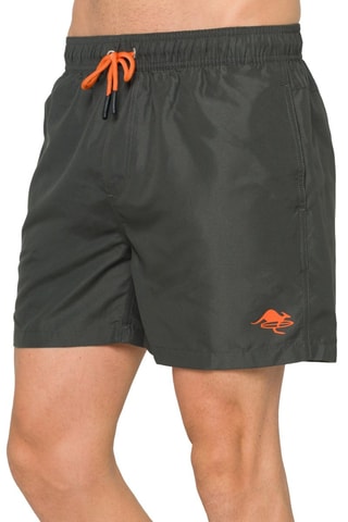Zwemshort Kandara - Groen en oranje