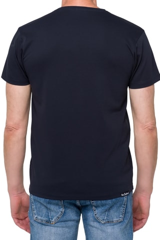 T-shirt - Marineblauw en indigo