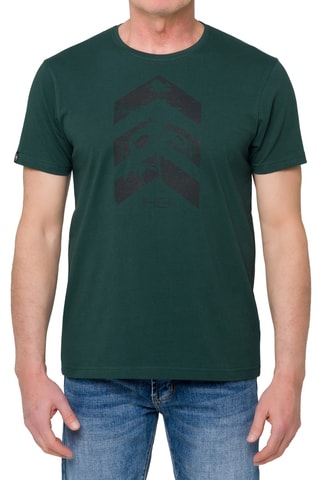 T-shirt Regular Arrow - Donkergroen