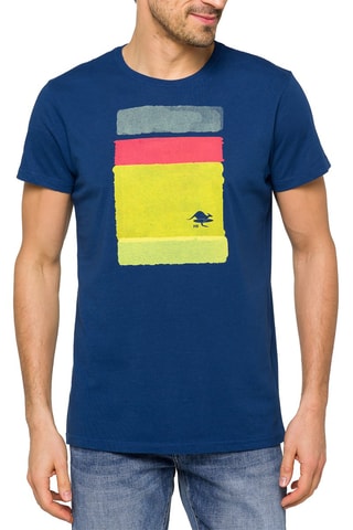 T-shirt Barrell - Blauw - Blauw