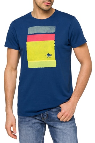 T-shirt Barrell - Blauw - Blauw
