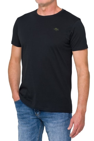 T-shirt regular - Preto - Preto