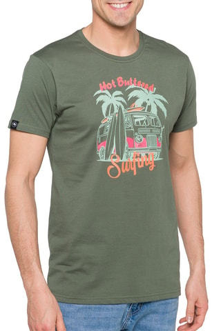 T-shirt regular Magnetic Groen - Groen