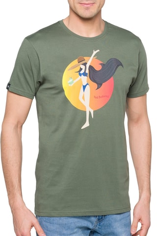 T-shirt Regular Tangerine - Groen