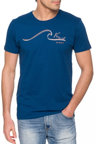 Regular T-shirt Tamahee - Blauw