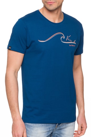 Regular T-shirt Tamahee - Blauw
