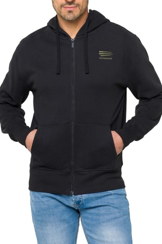 Sweater Regular met Capuchon Waisai - Kaki en zwart