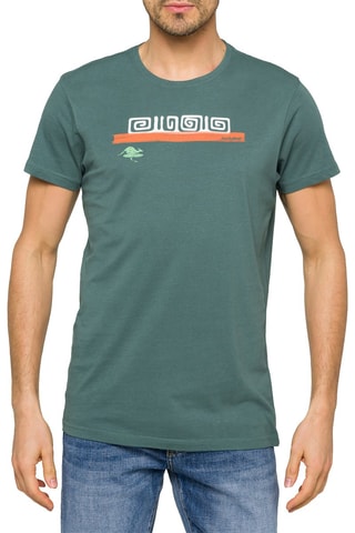 T-shirt Tikisurf - Groen
