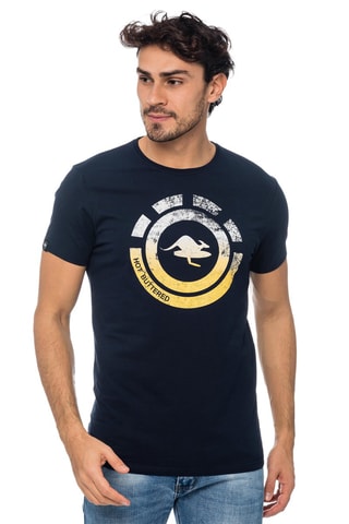 T-shirt Regular Nahua Marineblauw - Marineblauw