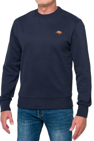 Sweater Eagle - Marineblauw en oranje