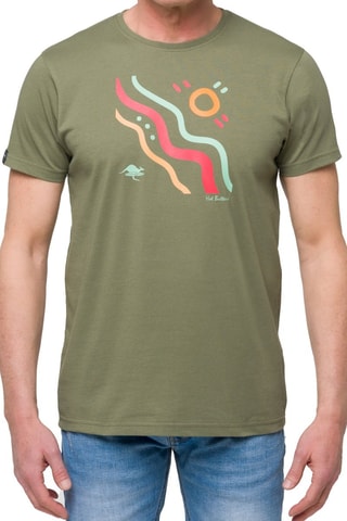 T-shirt regular - Groen - Groen